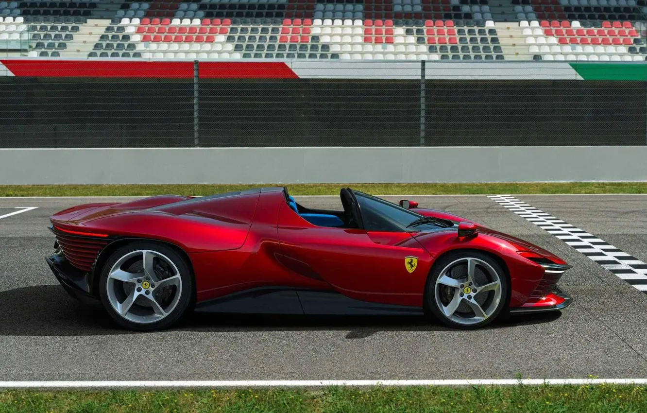 Photo wallpaper Ferrari, sports car, exterior, Daytona, 2022, SP3