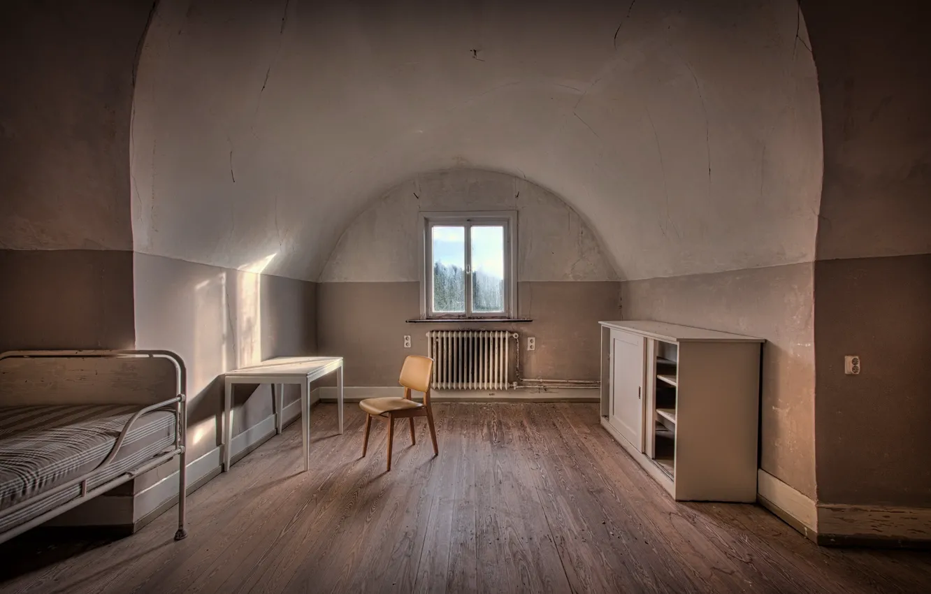 Photo wallpaper room, window, chamber