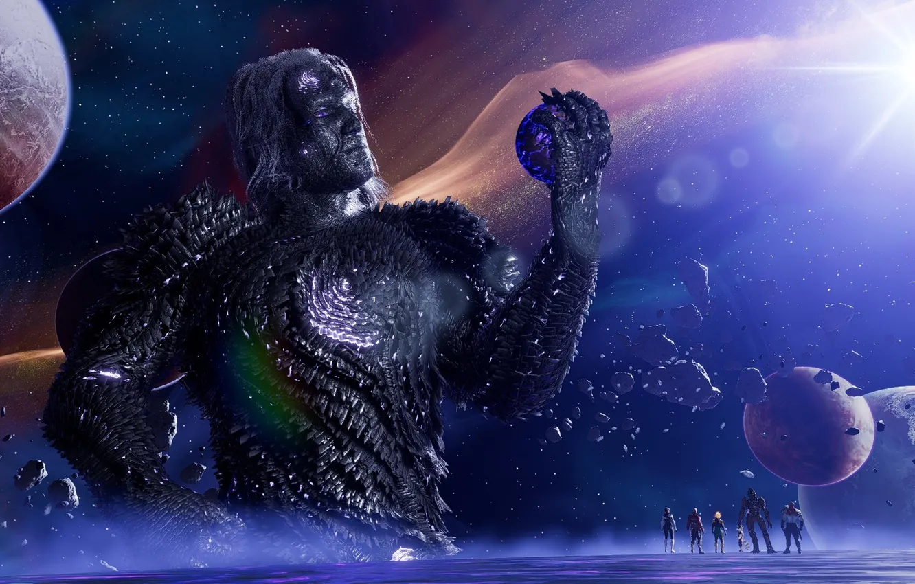 Photo wallpaper Space, Marvel, Void, Guardians Of The Galaxy, Marvel's Guardians of the Galaxy, Adam Warlock, Adam …