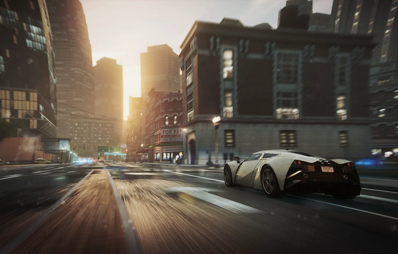 Photo wallpaper Cars, NFS Most Wanted 2012, Marussia B2, Van