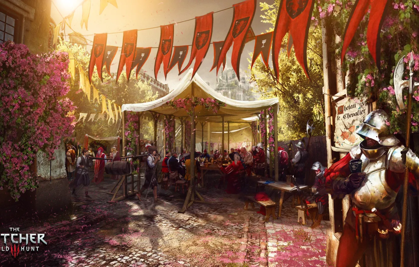 Photo wallpaper Witcher, Triss Merigold, CD Projekt RED, The Witcher 3: Wild Hunt, The Witcher 3, Wild …