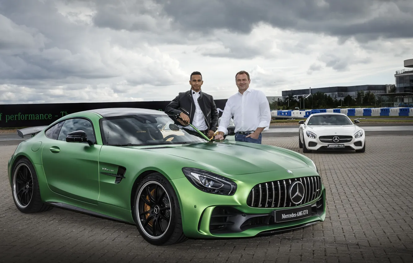 Photo wallpaper Mercedes-Benz, Mercedes, AMG, GT3, Lewis Hamilton, Lewis Hamilton, C190