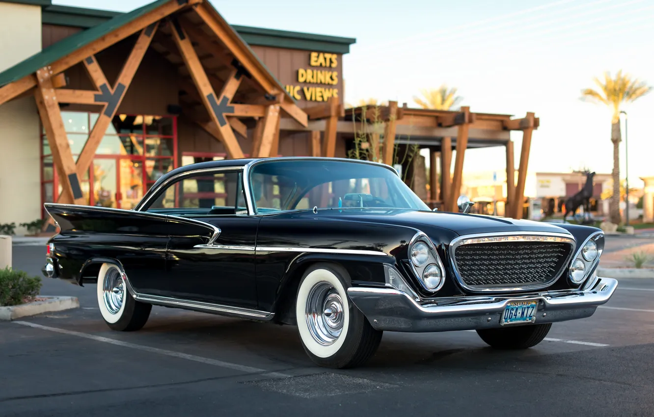 Photo wallpaper Chrysler, classic, the front, 1961