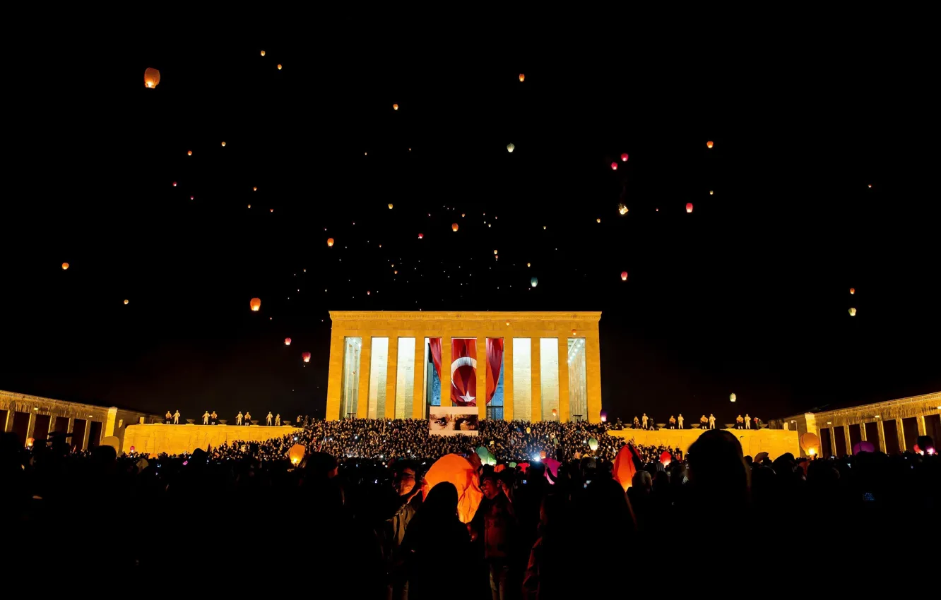 Photo wallpaper Turkey, Ankara, Mausoleum, Mustafa Kemal Atatürk
