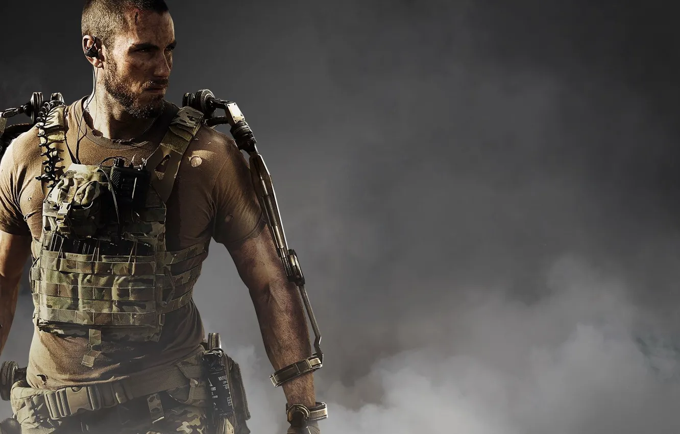 Photo wallpaper soldiers, equipment, the exoskeleton, military, Activision, Sledgehammer Games, Call of Duty: Advanced Warfare