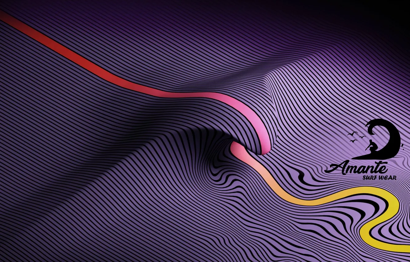 Photo wallpaper logo, surf, LOVER, Sports