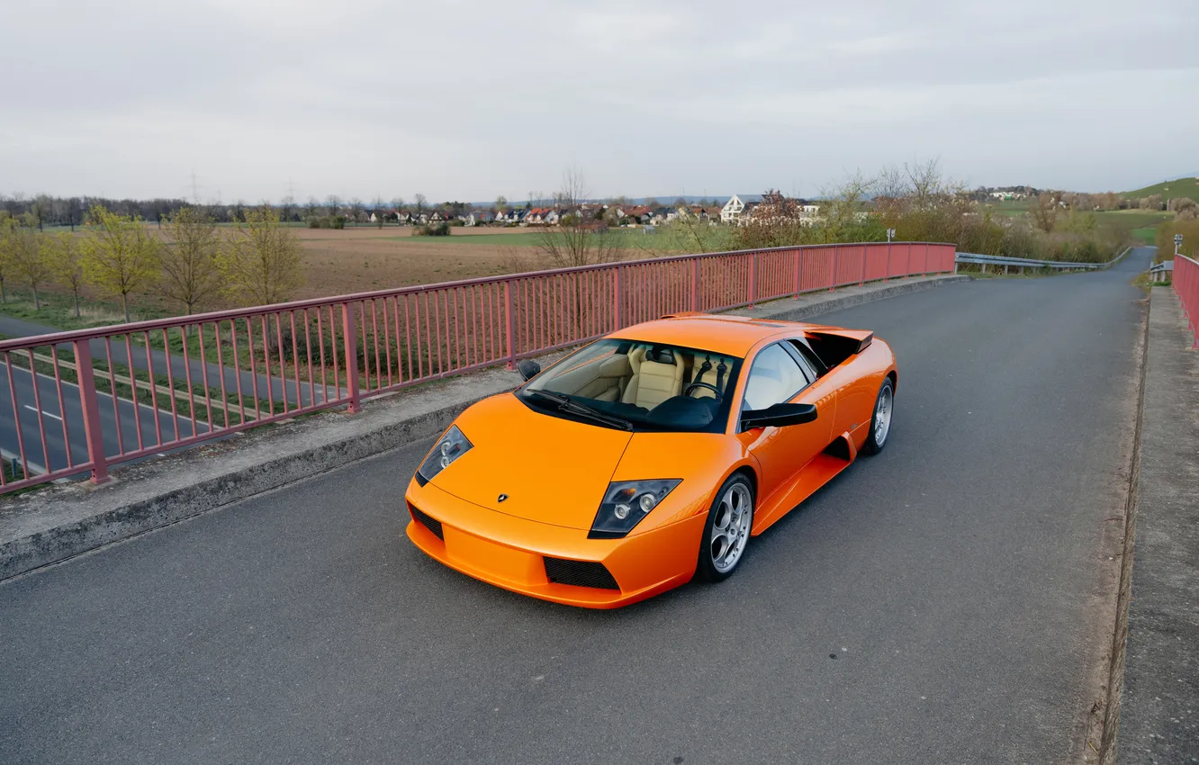 Photo wallpaper Lamborghini, Lamborghini Murcielago, Murcielago, 2002