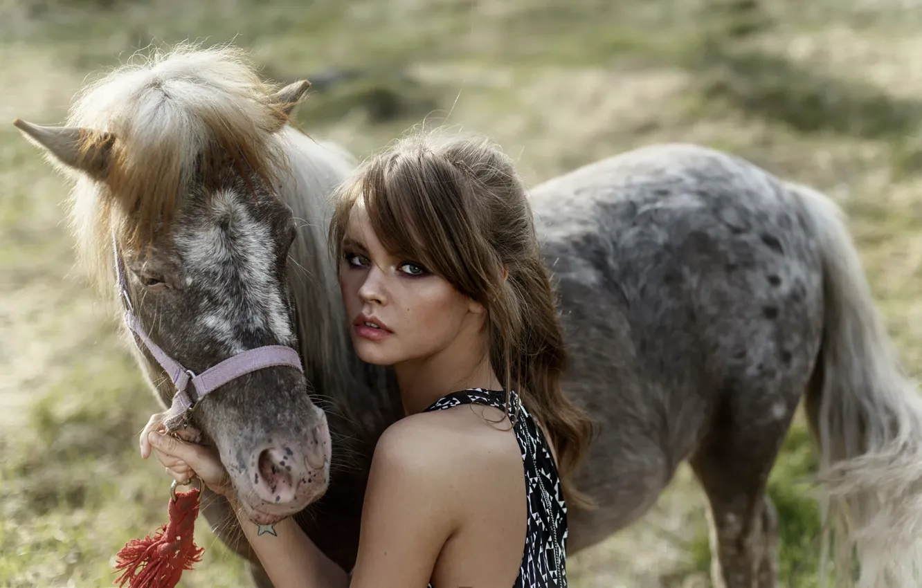 Photo wallpaper pony, Nastya, Anastasia Shcheglova, Tatiana Mercalova