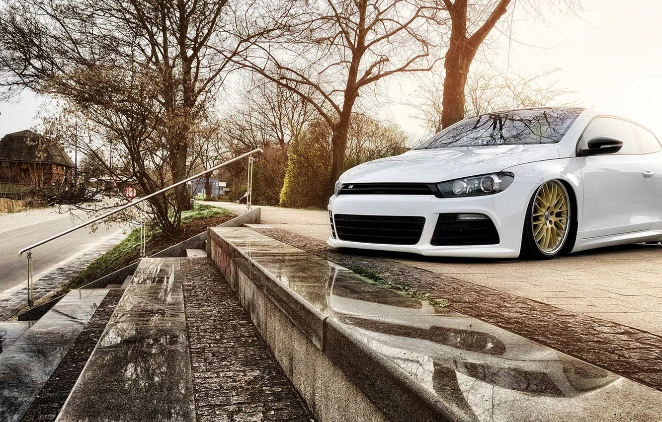Photo wallpaper Volkswagen, Volkswagen, Scirocco, Scirocco