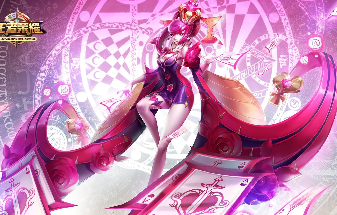Photo wallpaper girl, the game, King of Glory