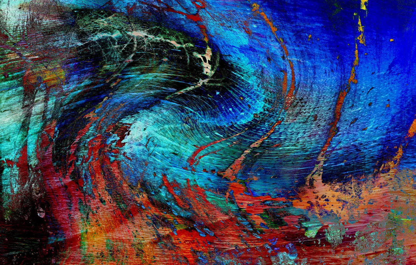 Photo wallpaper abstraction, paint, divorce