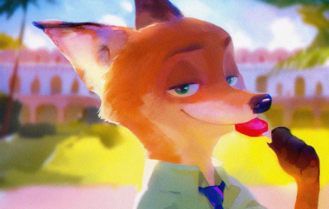 Wallpaper Zeropolis, Nick Wilde, Nick Wild, Zootropolis for mobile and ...