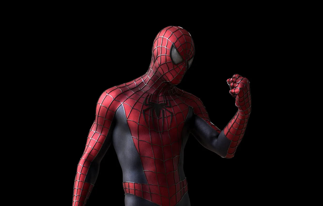 Photo wallpaper realism, fan art, Spider-Man, Spiderman, Comic Art, Isaac Olander