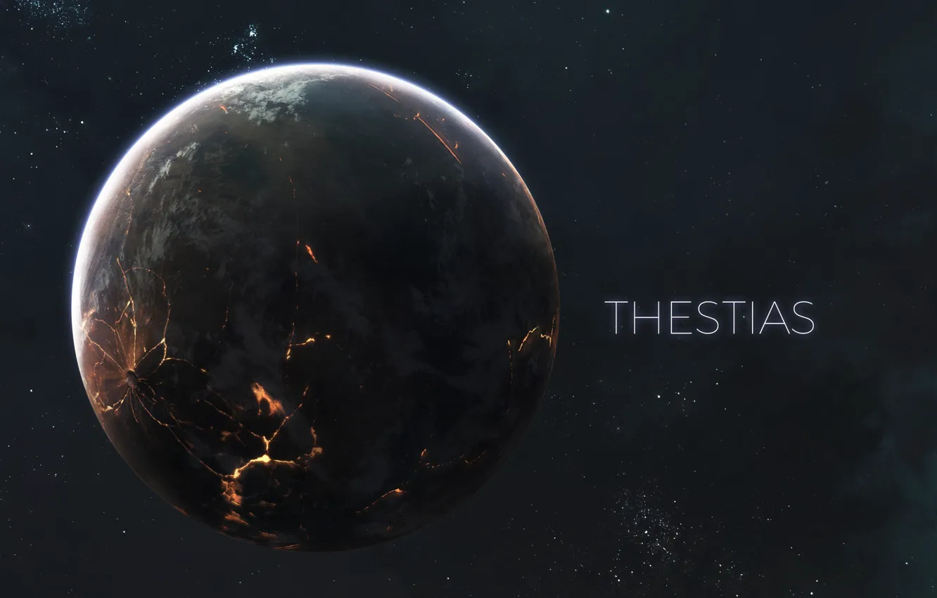 Photo wallpaper space, stars, the game, planet, game, art, Game Art, Vadim Sadovski