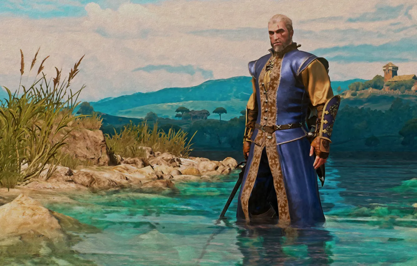 Photo wallpaper The Witcher, The Witcher 3, Wild Hunt, CD project