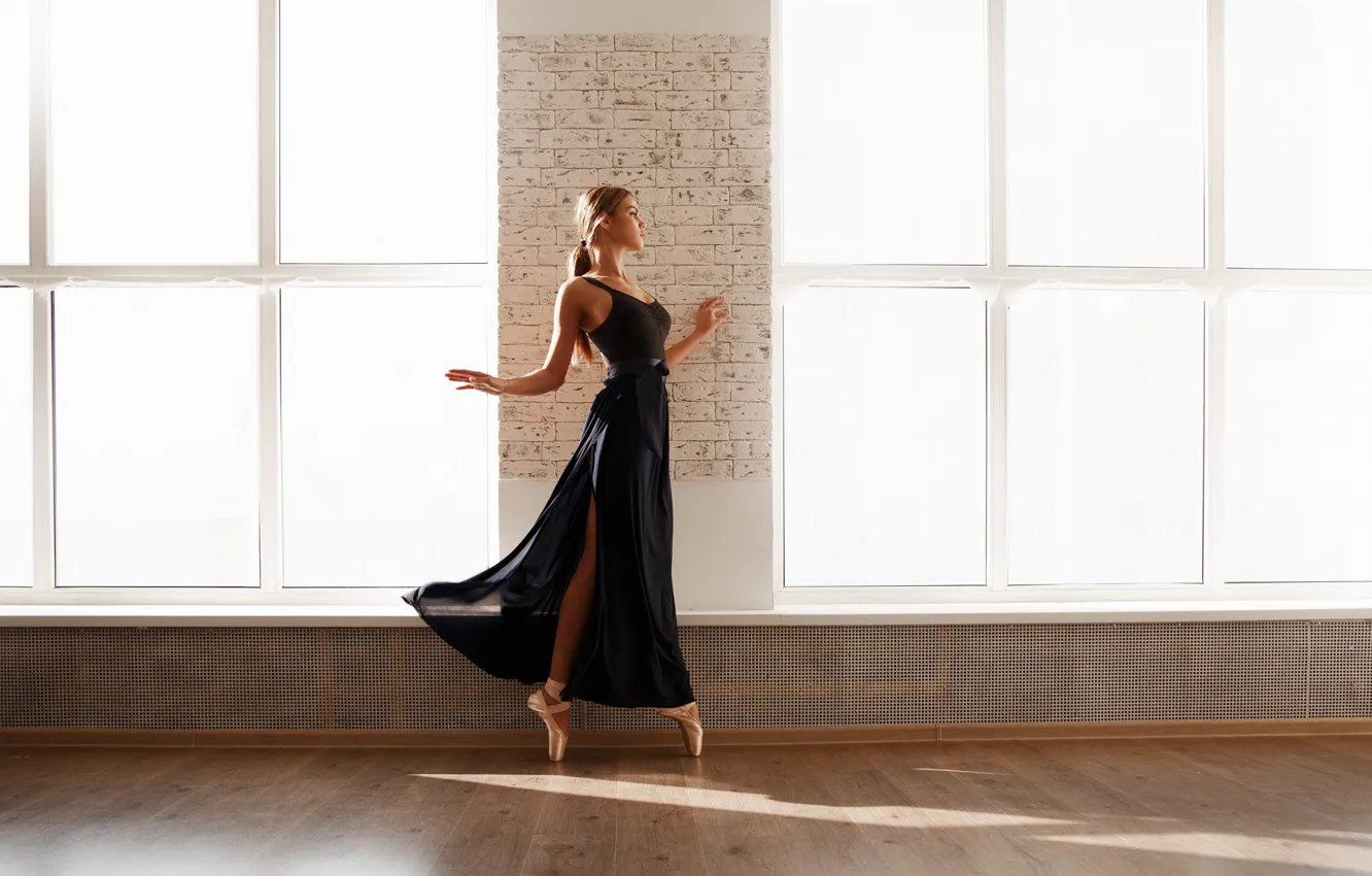 Photo wallpaper girl, ballerina, Daria, The Alexander Sasin