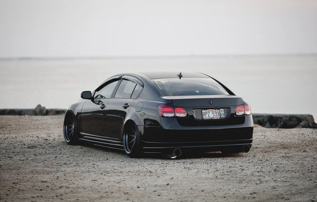 Photo wallpaper tuning, Lexus, stance, Lexus GS 350