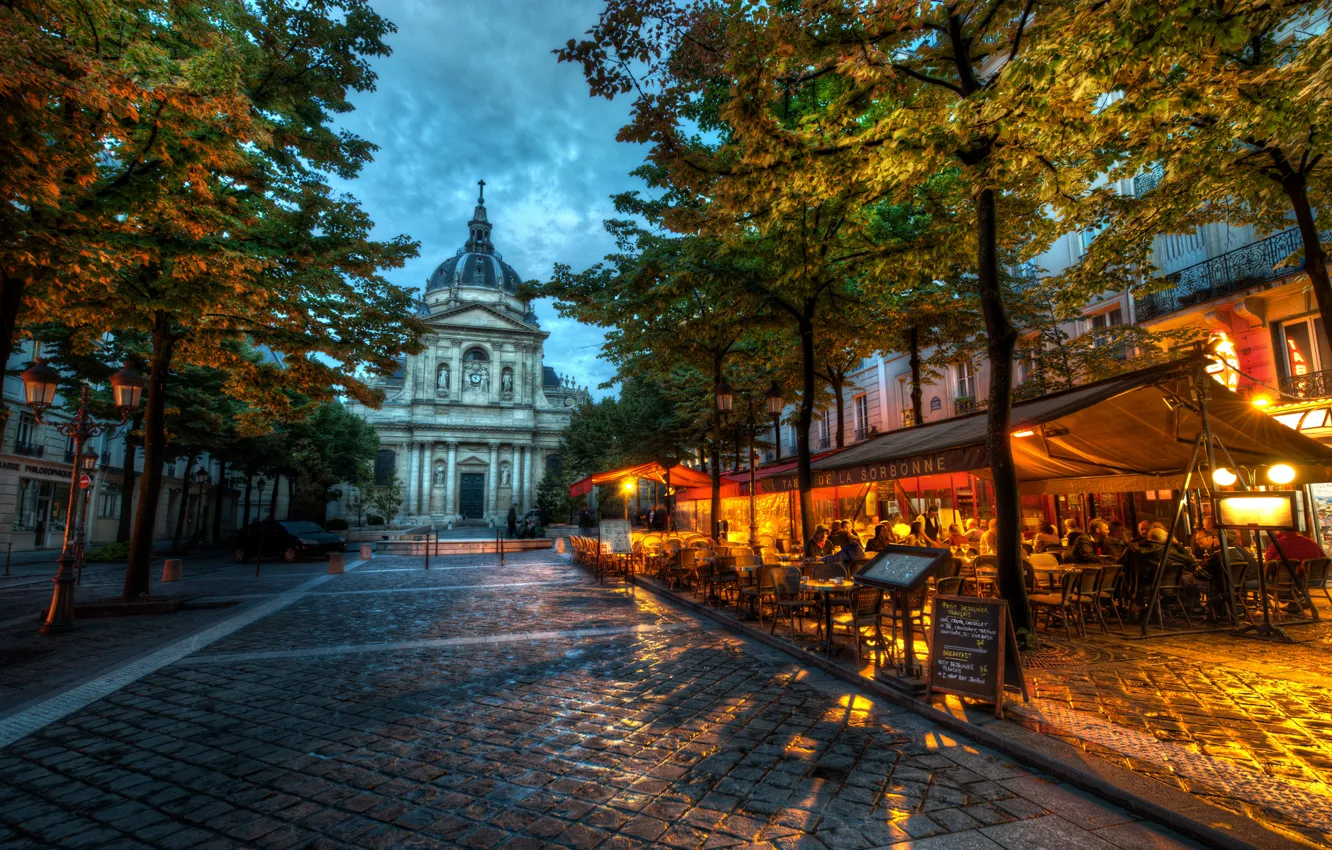 Photo wallpaper France, Paris, Paris, France, Europe, The Sorbonne