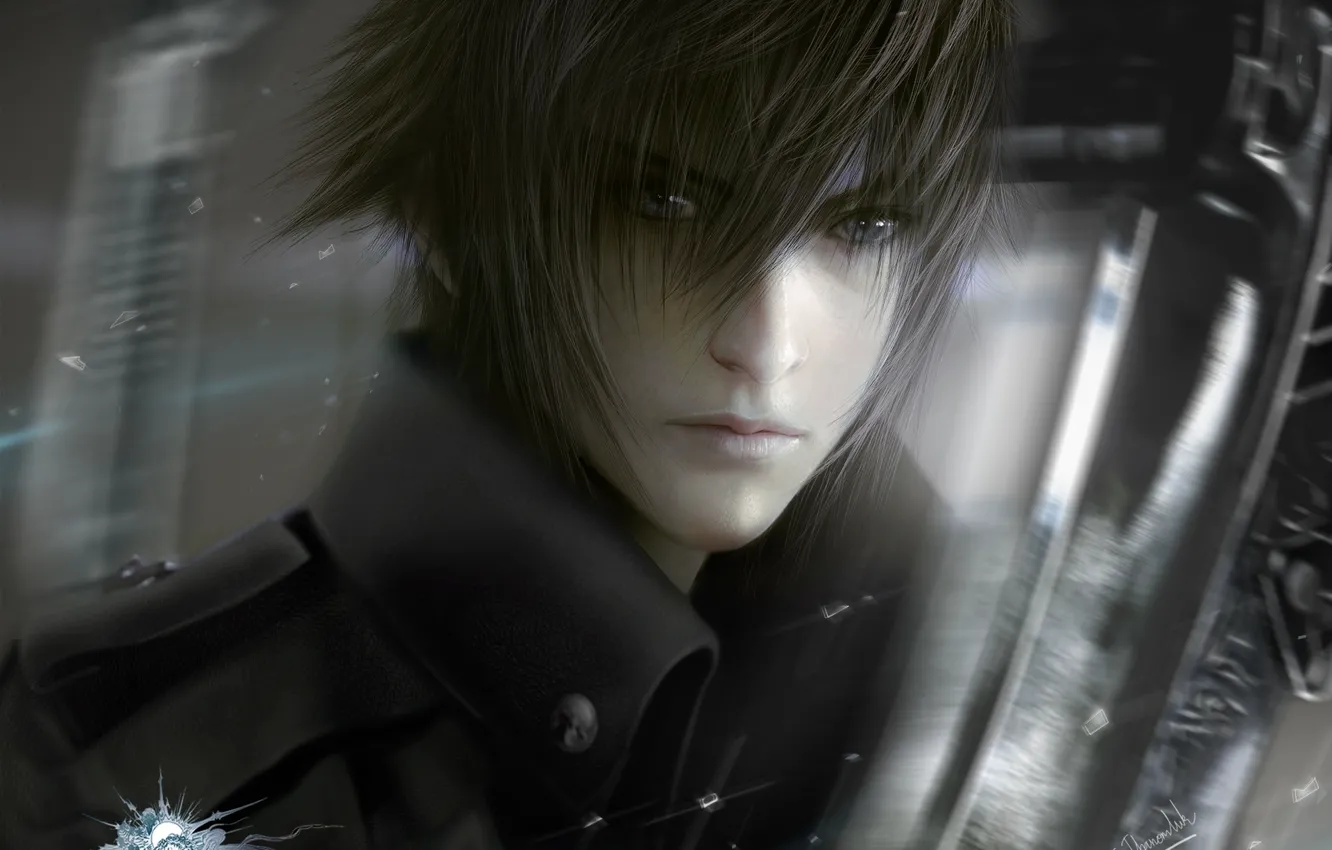 Photo wallpaper look, the game, guy, Final Fantasy XV