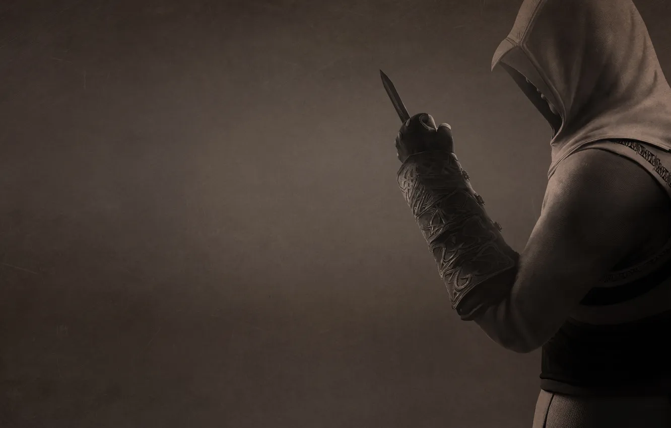 Photo wallpaper background, blade, Assassin’s Creed, the creed of the assassins, darkish