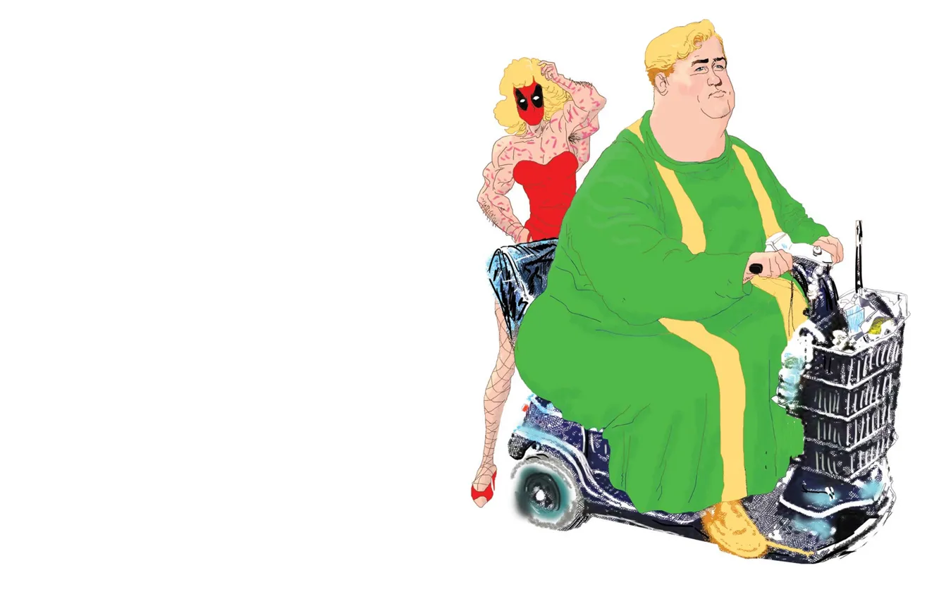 Photo wallpaper Deadpool, Marvel, Deadpool, Wade Wilson, Marvel, Wade Wilson