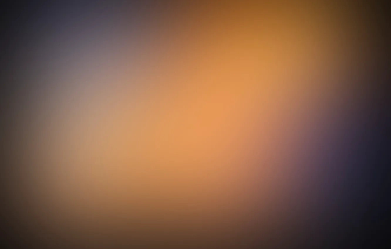 Photo wallpaper orange, minimalism, depth, patterns, blur, Gaussian, gaussian
