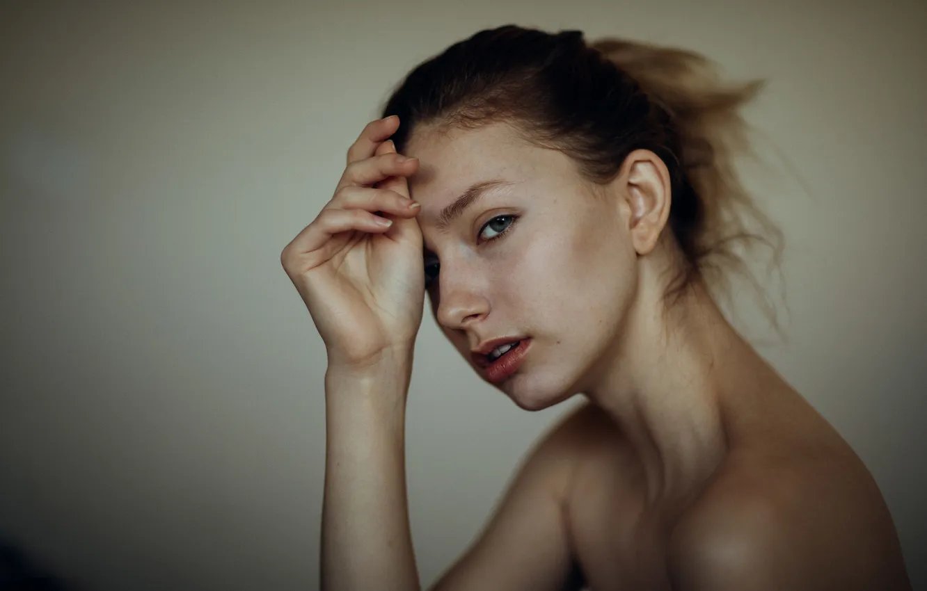 Photo wallpaper Sarah, sponge, the beauty, bokeh, Jesse Duke