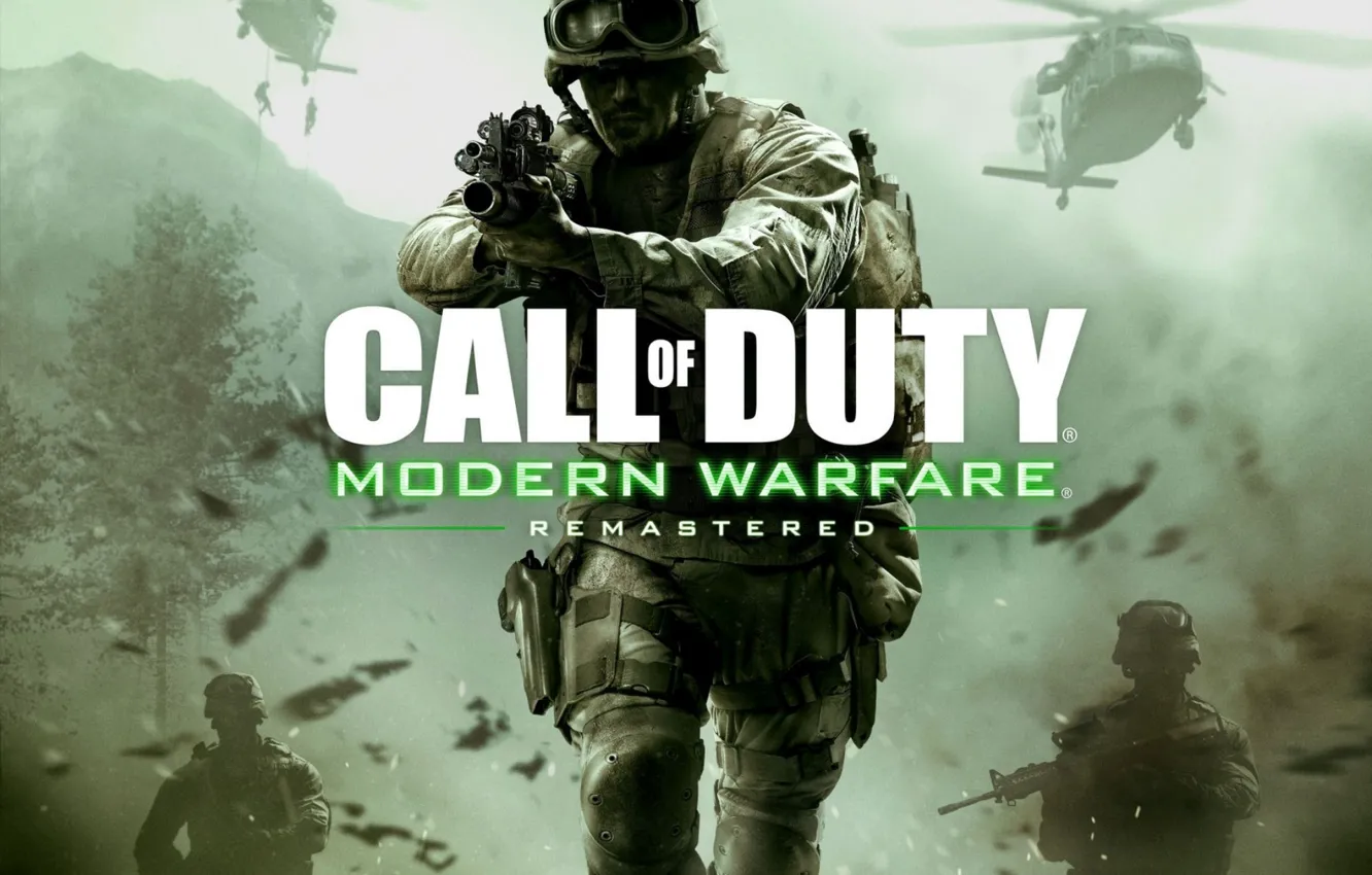 Photo wallpaper game, Activision, remastered, Call of Duty: Modern Warfare