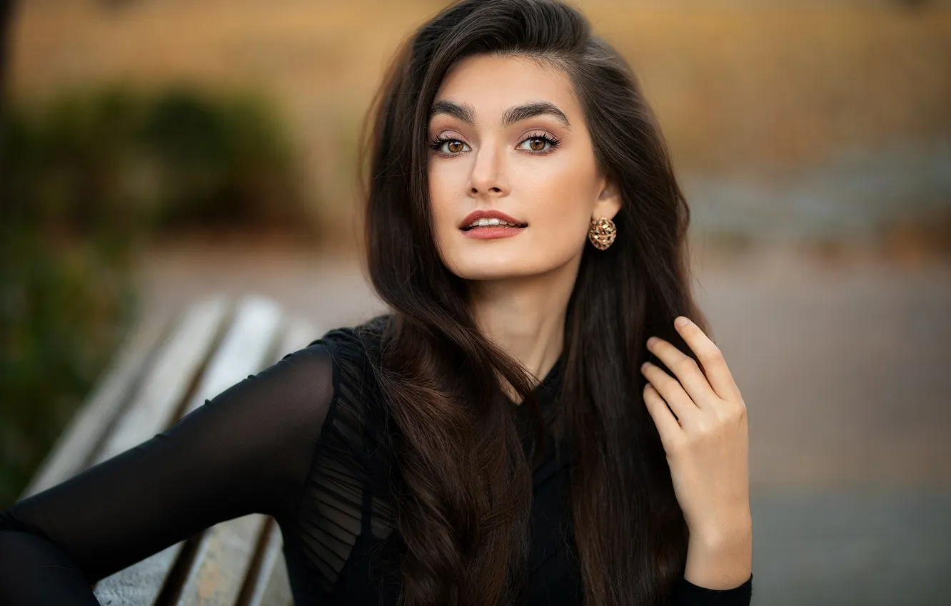 Photo wallpaper girl, face, sexy, Wallpaper, sweetheart, model, bright, portrait