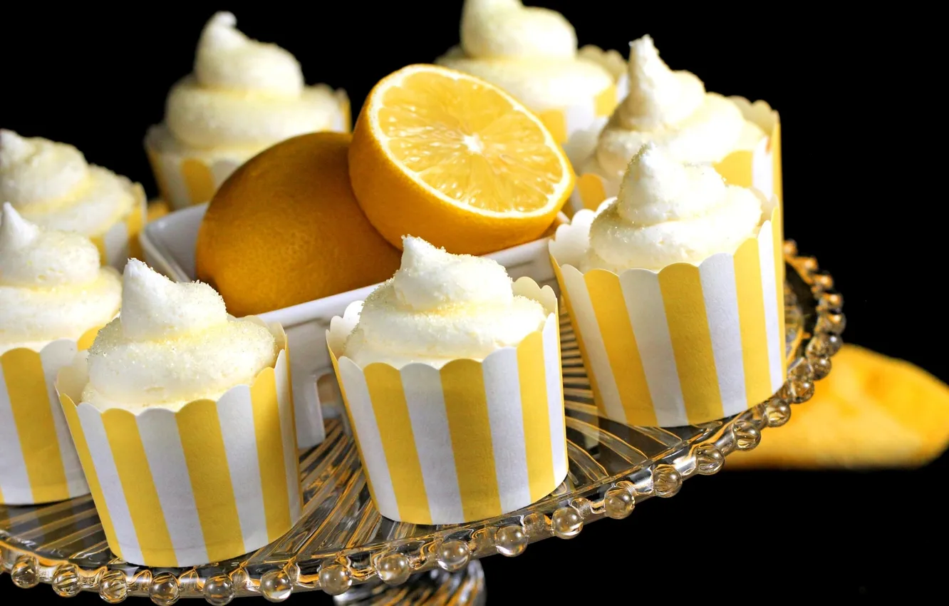 Photo wallpaper orange, sugar, citrus, cake, fruit, cream, dessert, sweet