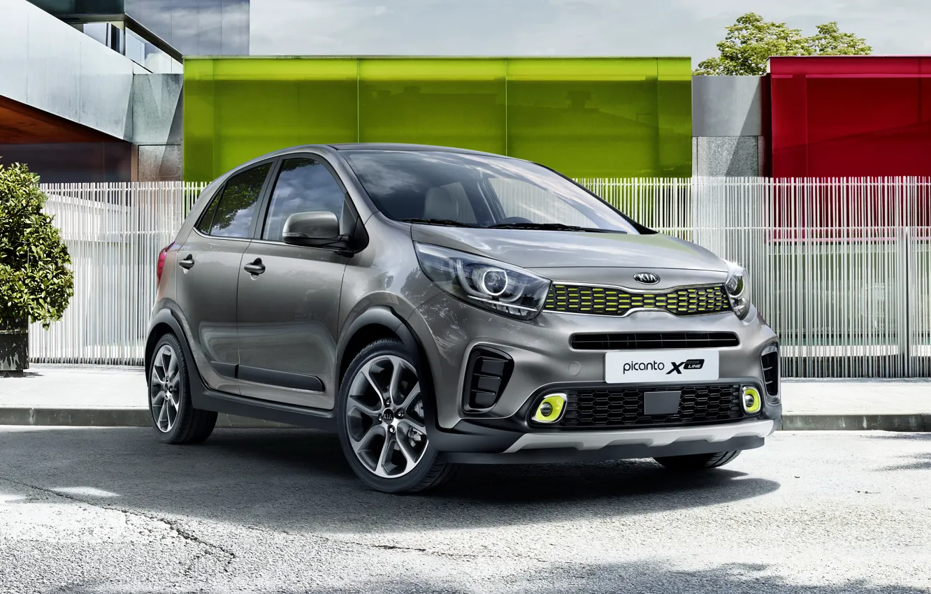 Photo wallpaper morning, Kia, kia, pikanto, picanto