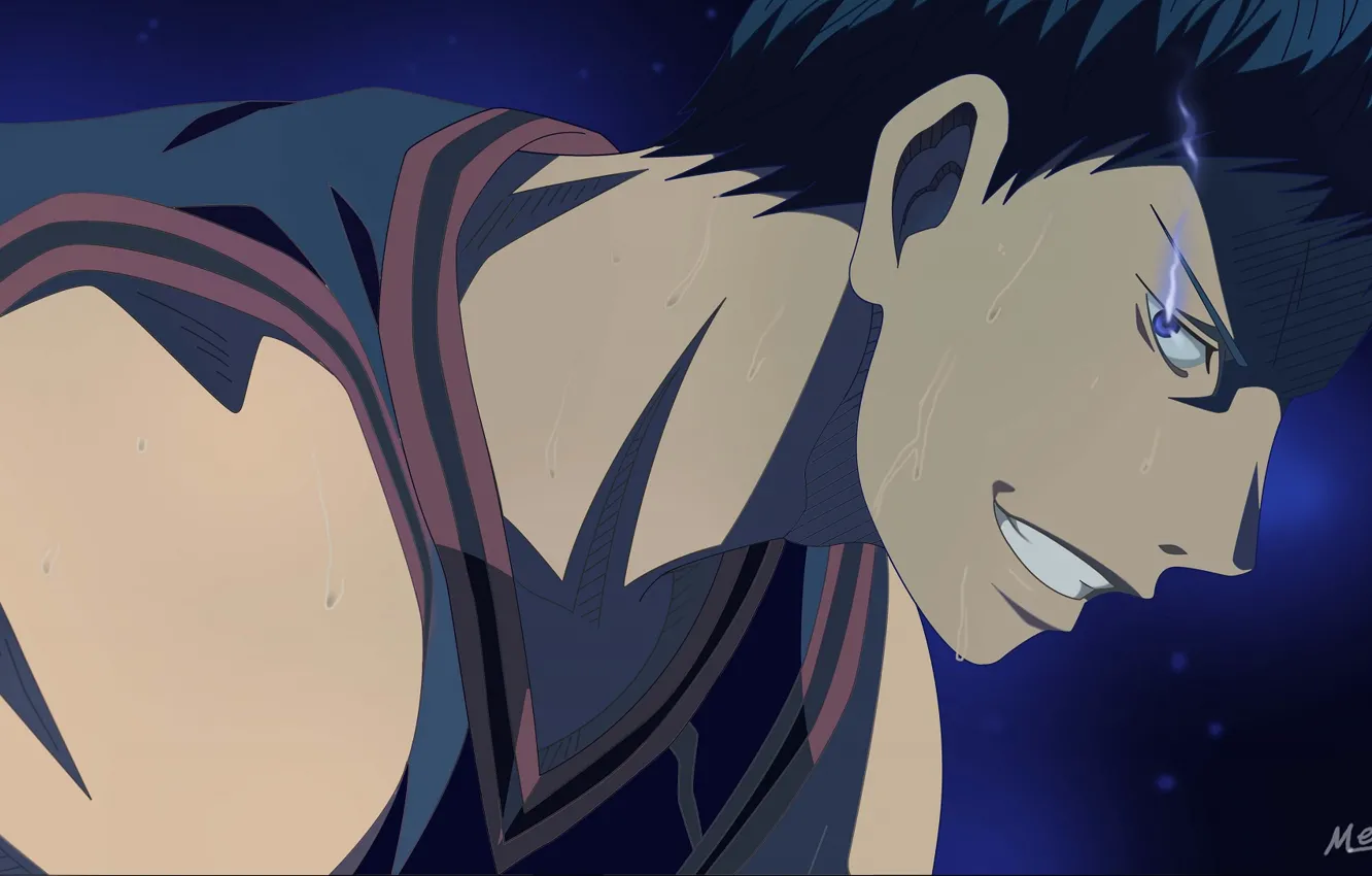 Photo wallpaper look, smile, guy, Kuroko's basketball, Amine Dykes, Kuroko no baske