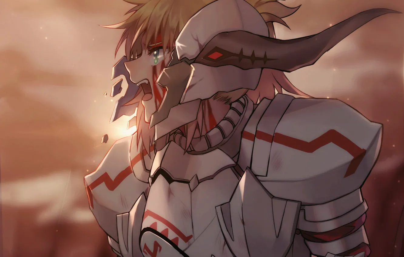 Photo wallpaper girl, armor, Fate - Apocrypha, Fate Apocrypha, Red Saber