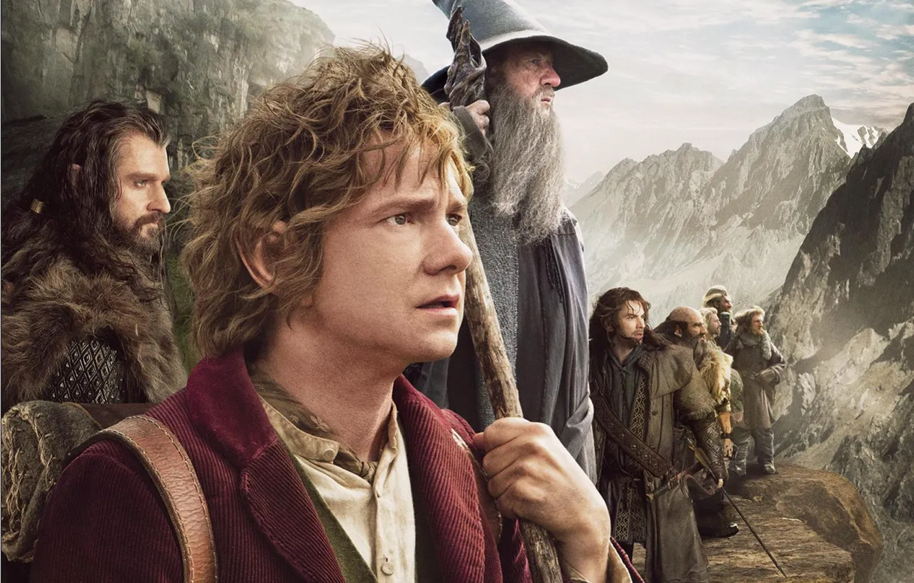 Photo wallpaper heroes, The Hobbit, An Unexpected Journey