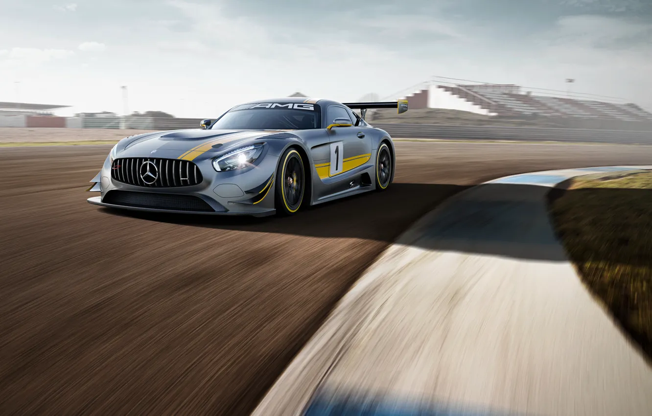 Photo wallpaper Mercedes, Mercedes, AMG, GT3, AMG, 2015