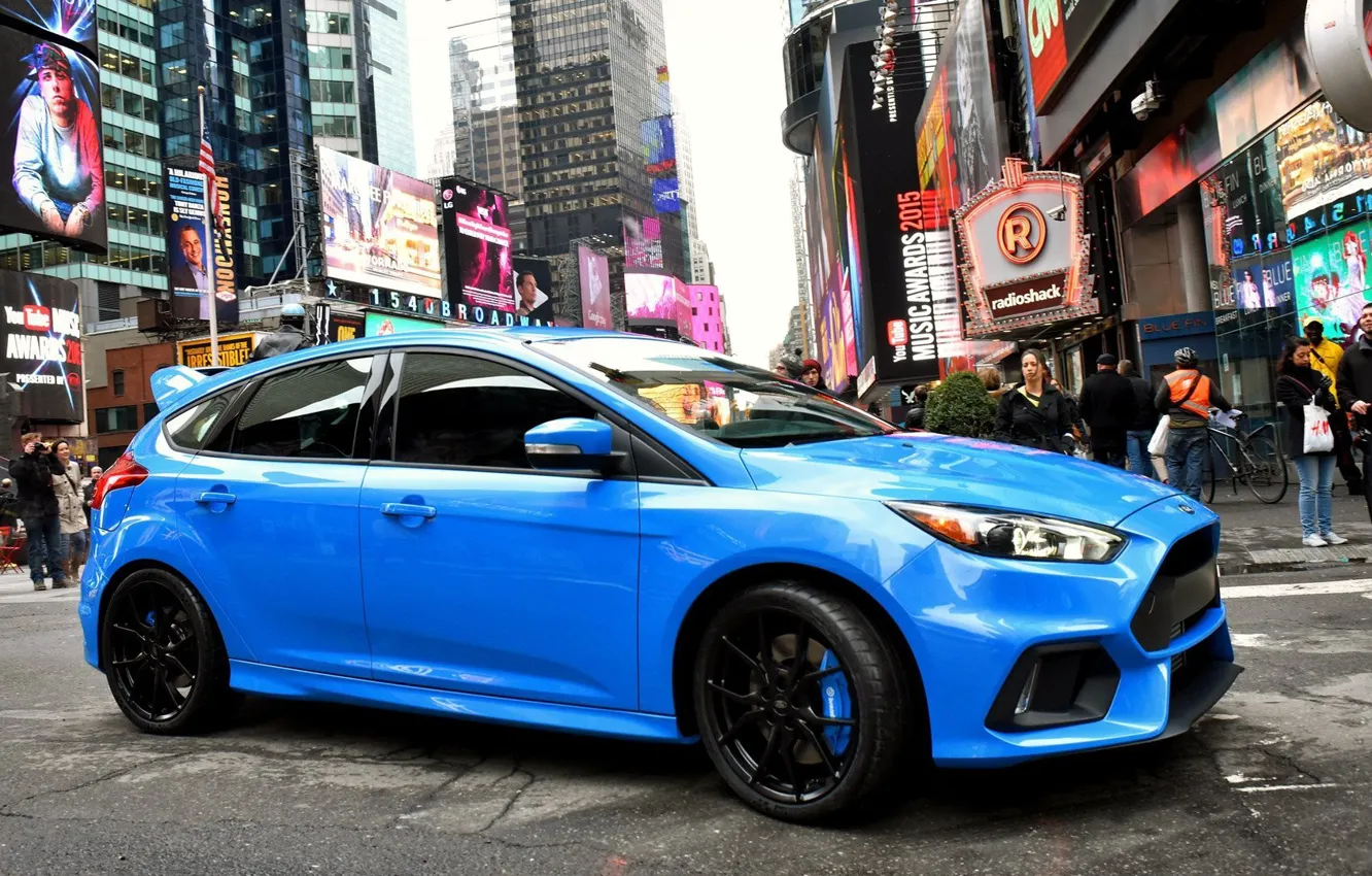 Photo wallpaper the city, people, tuning, new, Ford Focus