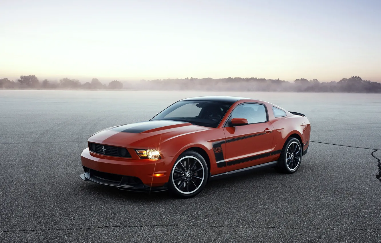 Photo wallpaper Mustang, Ford, Mustang, 2012, Ford