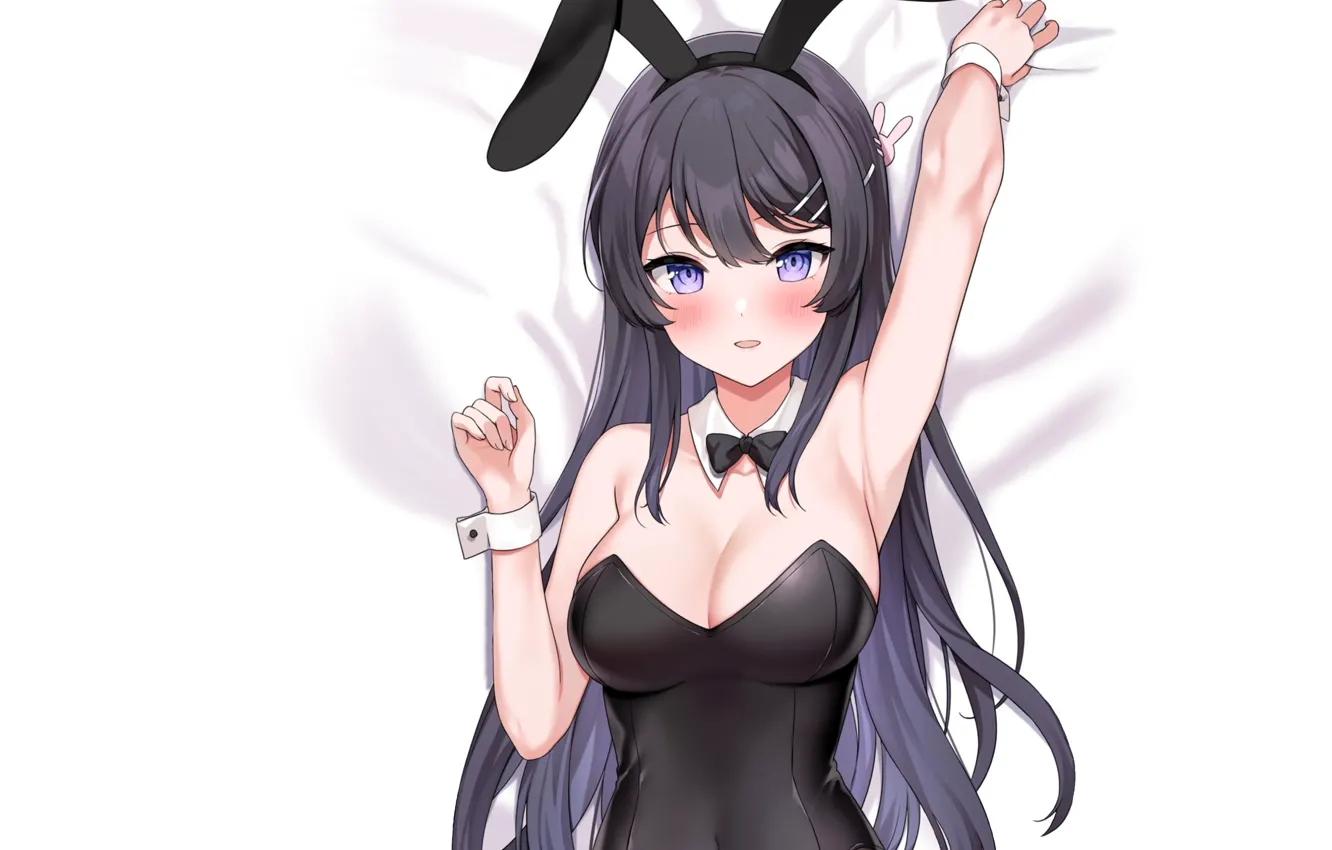 Photo wallpaper girl, sexy, rabbit, anime, pretty, babe, usagi, bunny suit