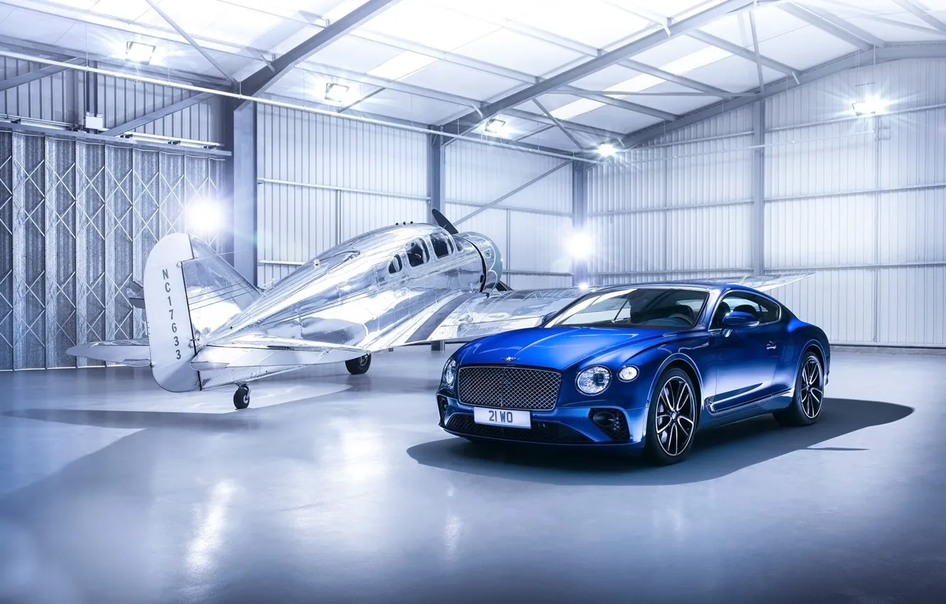 Photo wallpaper Bentley, Continental, Bentley, Continental GT, the plane