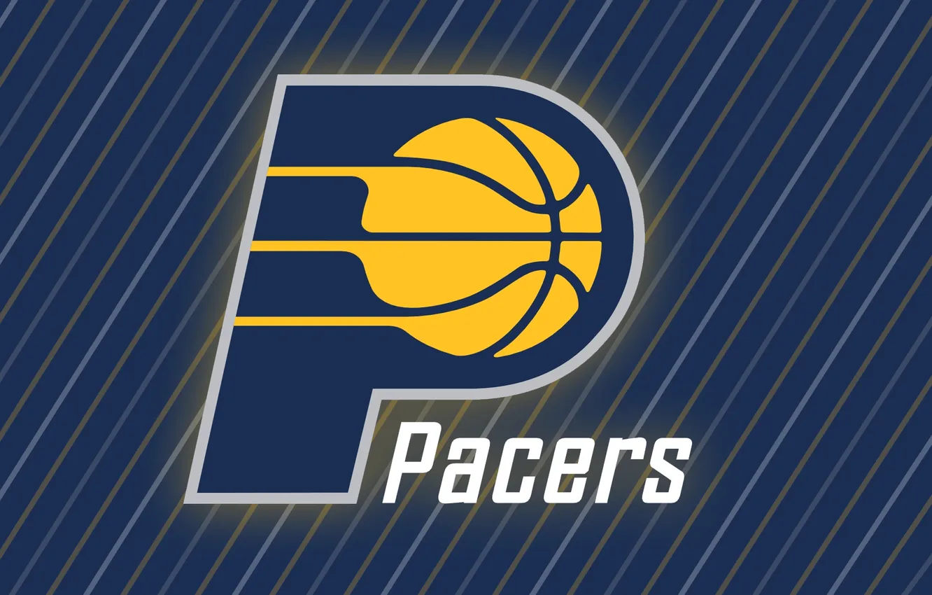 Photo wallpaper logo, basketball, NBA, Indiana Pacers, Pacers, Indiana