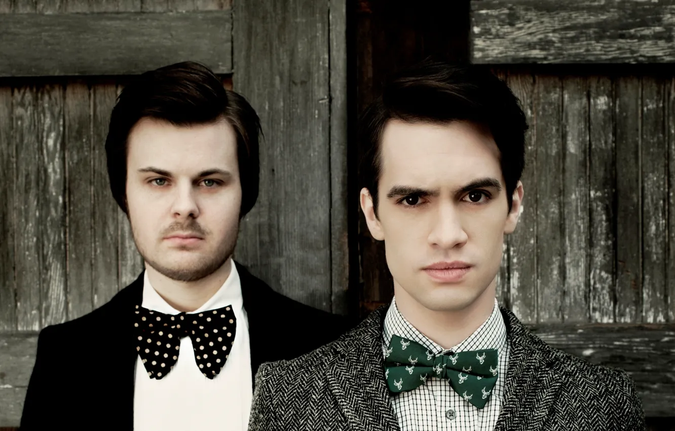 Photo wallpaper Brendon Urie, Spencer Smith, Panic! At the Disco
