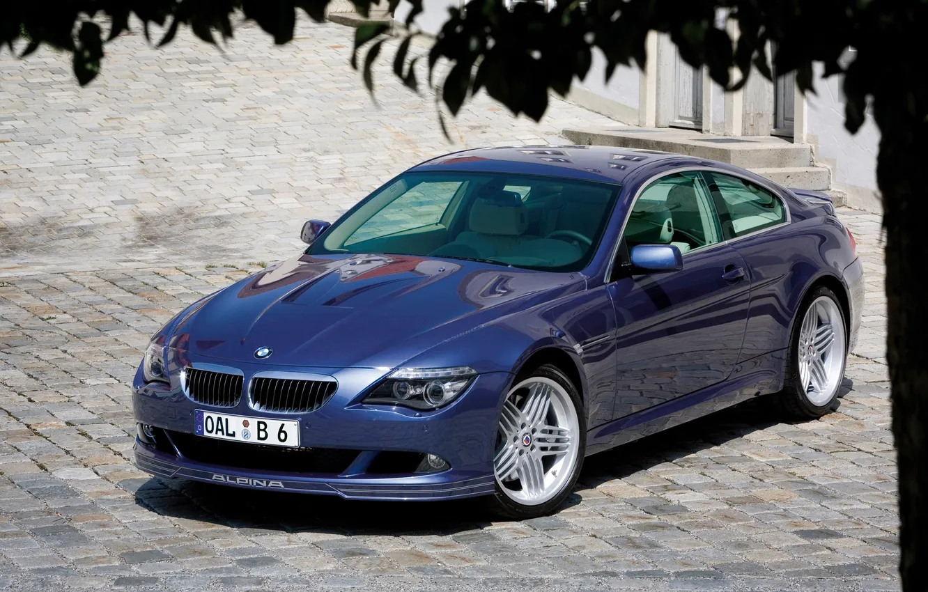 Photo wallpaper auto, BMW, blue color, blue body