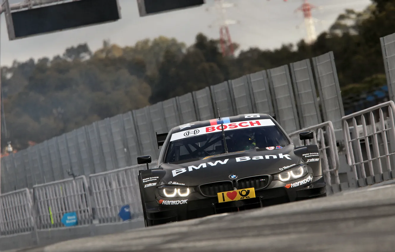 Photo wallpaper BMW, BMW, Lights, DTM, Bruno Spengler