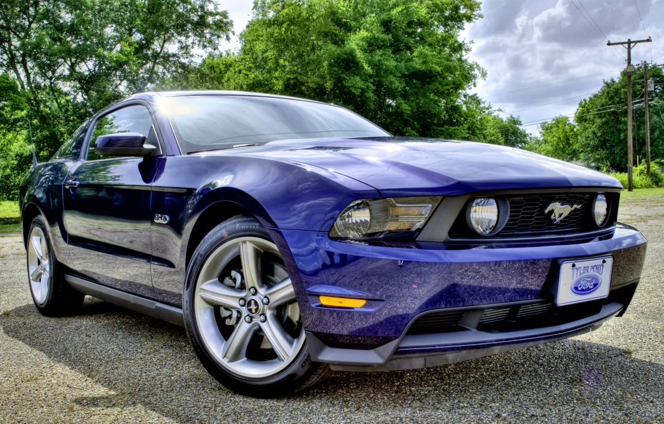Photo wallpaper mustang, ford, ford mustang