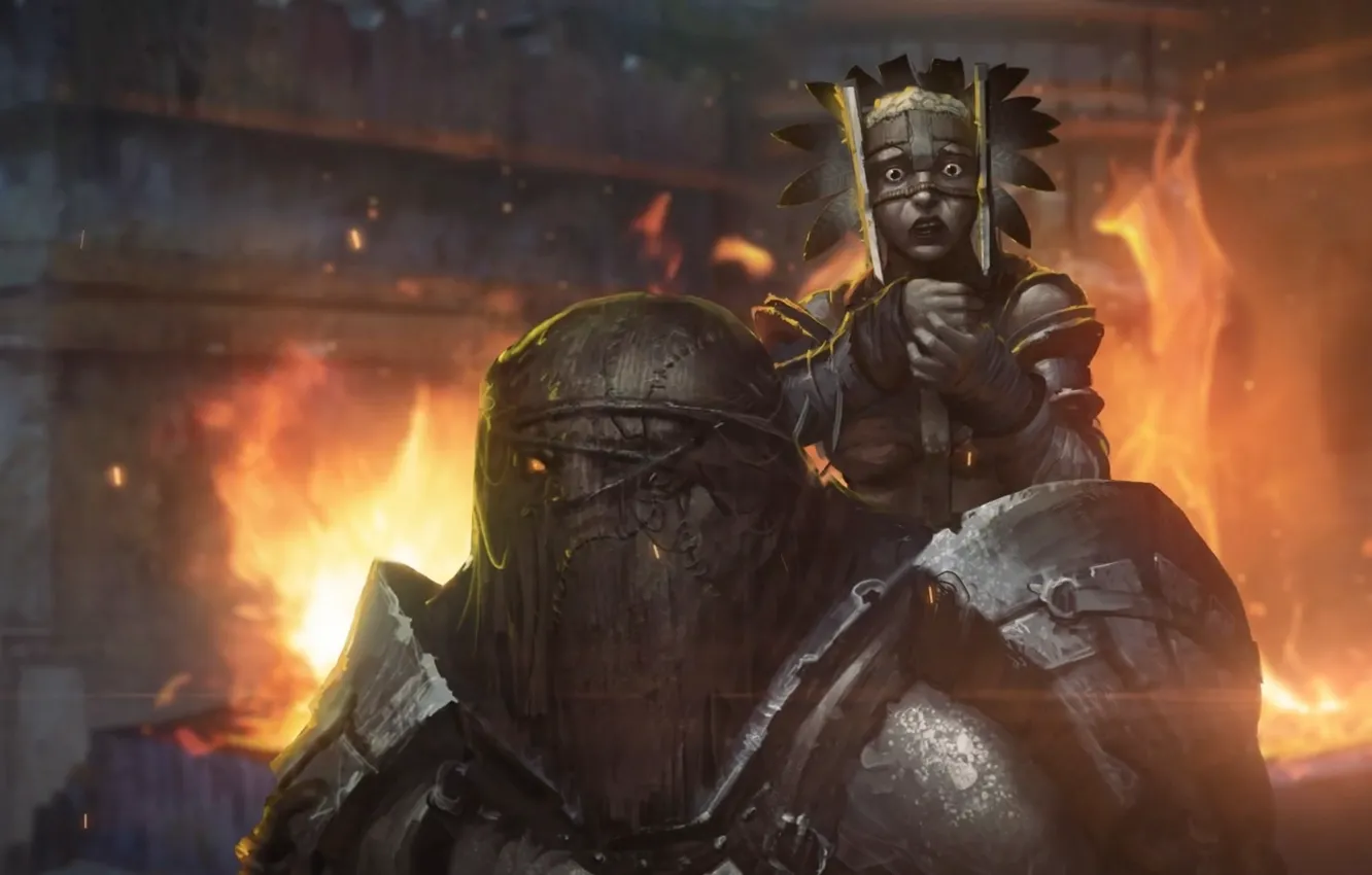 Photo wallpaper Mortal Kombat X, Mortal Kombat 10, Ferra, Torr