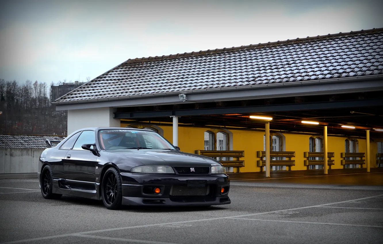 Photo wallpaper Nissan, Skyline, R33