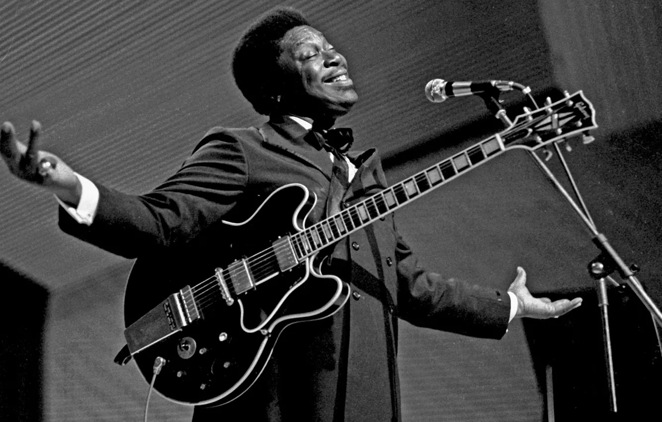 Photo wallpaper guitar, Blues, the game, Lucille, B.B. King