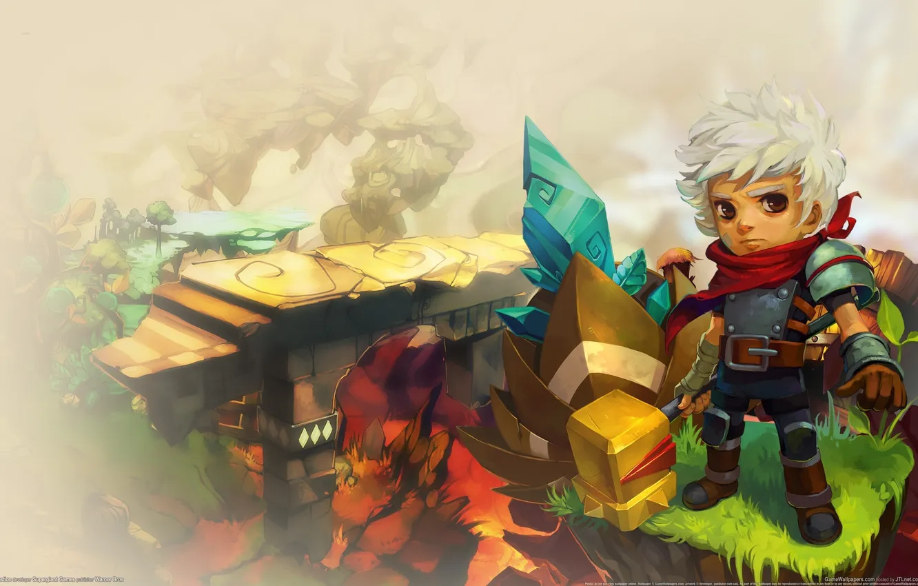 Photo wallpaper boy, Warner Bros, Bastion