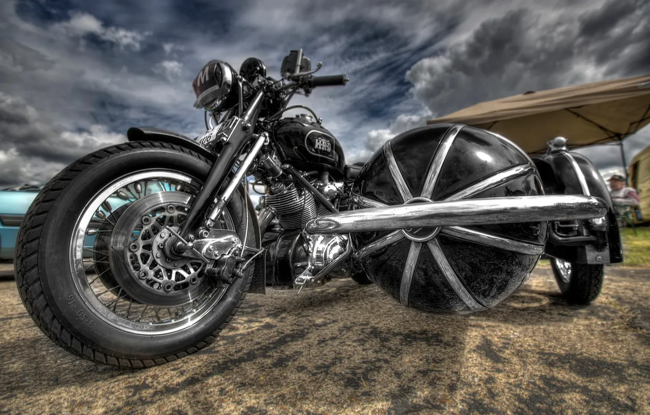 Photo wallpaper background, color, motorcycle