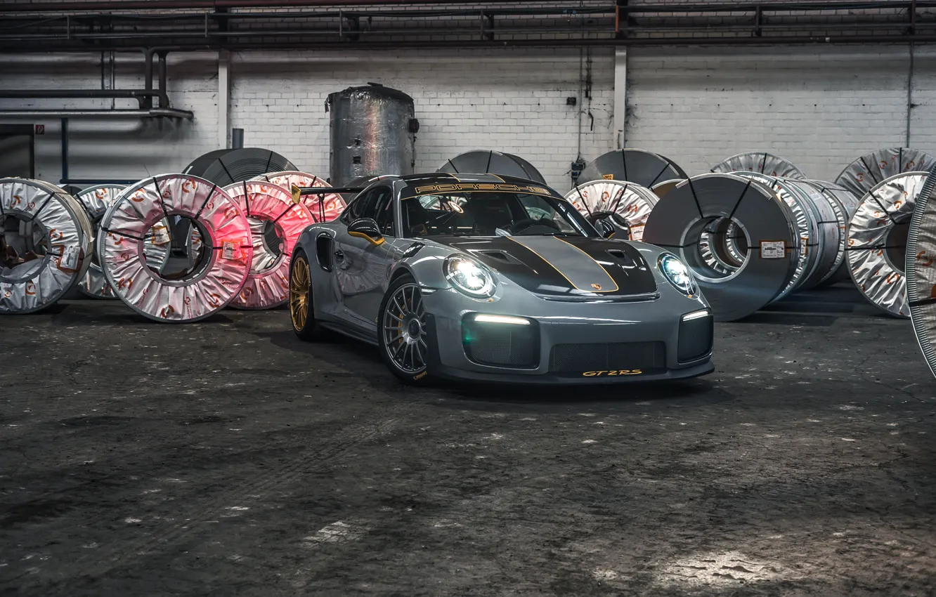 Photo wallpaper lights, 911, Porsche, GT2 RS, 991, Edo Competition, 2020